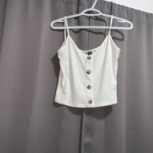 Cute cropped tank top🌸